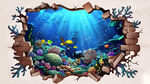 海底世界壁画