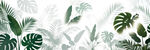 清新绿植雾气磨砂背景高清图20