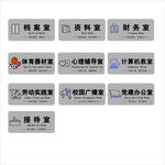 标识牌  学校门牌 