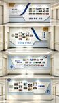 医院走廊文化展示墙