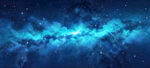 蓝色唯美星空天花软膜