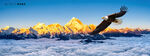 梅里雪山日照金山