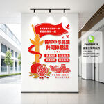 民族团结文化墙
