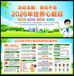 2026年世界心脏病日展板