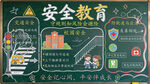 安全教育主题黑板报