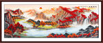 鸿运当头壁画