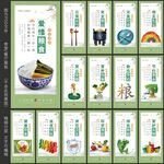 食堂餐厅文化标语挂画