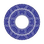 传统商周青铜器饕餮纹无缝纹样
