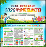 2026全国高血压日宣传栏