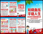 2026全国高血压日三折页