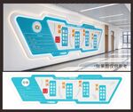 党建走廊文化墙效果图