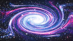 炫彩旋涡星空