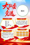 竞选大队委海报