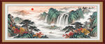 客厅山水画