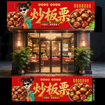 烤红薯门头