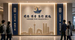 高档简洁校园文化墙