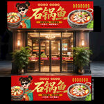 石锅鱼门头