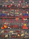 2027羊年玻璃贴窗贴