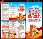 2026消防月三折页