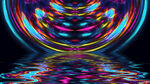 炫丽抽象ktv酒吧舞台背景
