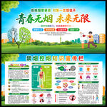 校园禁烟宣传栏
