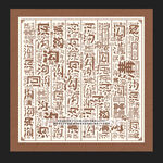 沟字背景