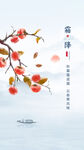 霜降海报
