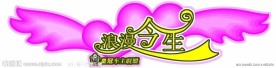 皇冠车贴 浪漫今生 造型贴