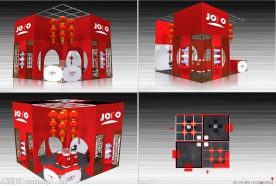 中国特色的展位