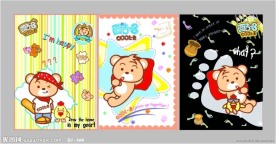 韩国卡通本子封面三