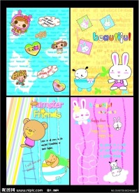 韩国卡通本子封面七