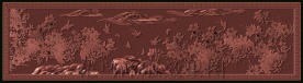 花鸟浮雕效果图