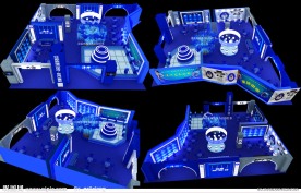 白酒展厅设计（加材质源文件及效果图）