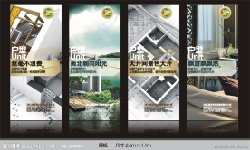 房产展板 (注？背景图片合层)