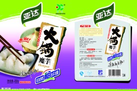 火锅魔芋包装
