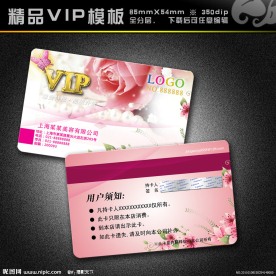 VIP模板 vip 精品VIP vip卡 美容卡 美容VIP