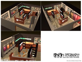 皮革布艺展厅3Dmax模型设计 max