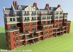 花园洋房 3DMAX 模型