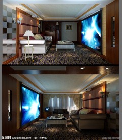 家庭影院设计模型