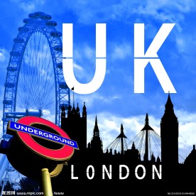 伦敦风景 装饰画