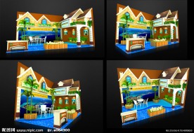 3D展台模型