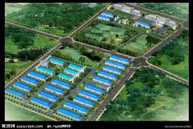 厂房鸟瞰 厂区鸟瞰