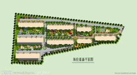 居住区规划彩平