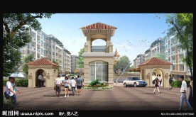 欧式景观大门方案