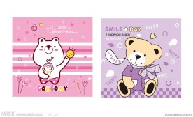 韩国可爱卡通本封面三