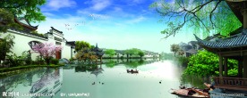 江南风情 山水风景 江南水乡