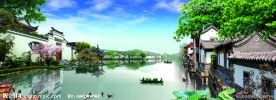江南水乡 江南风景 山水风景
