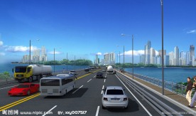 唐白河桥面系效果 MAX文件加贴图 全模型