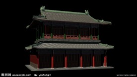 古代大酒楼全贴图模型