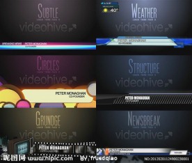 各种节目条人名条